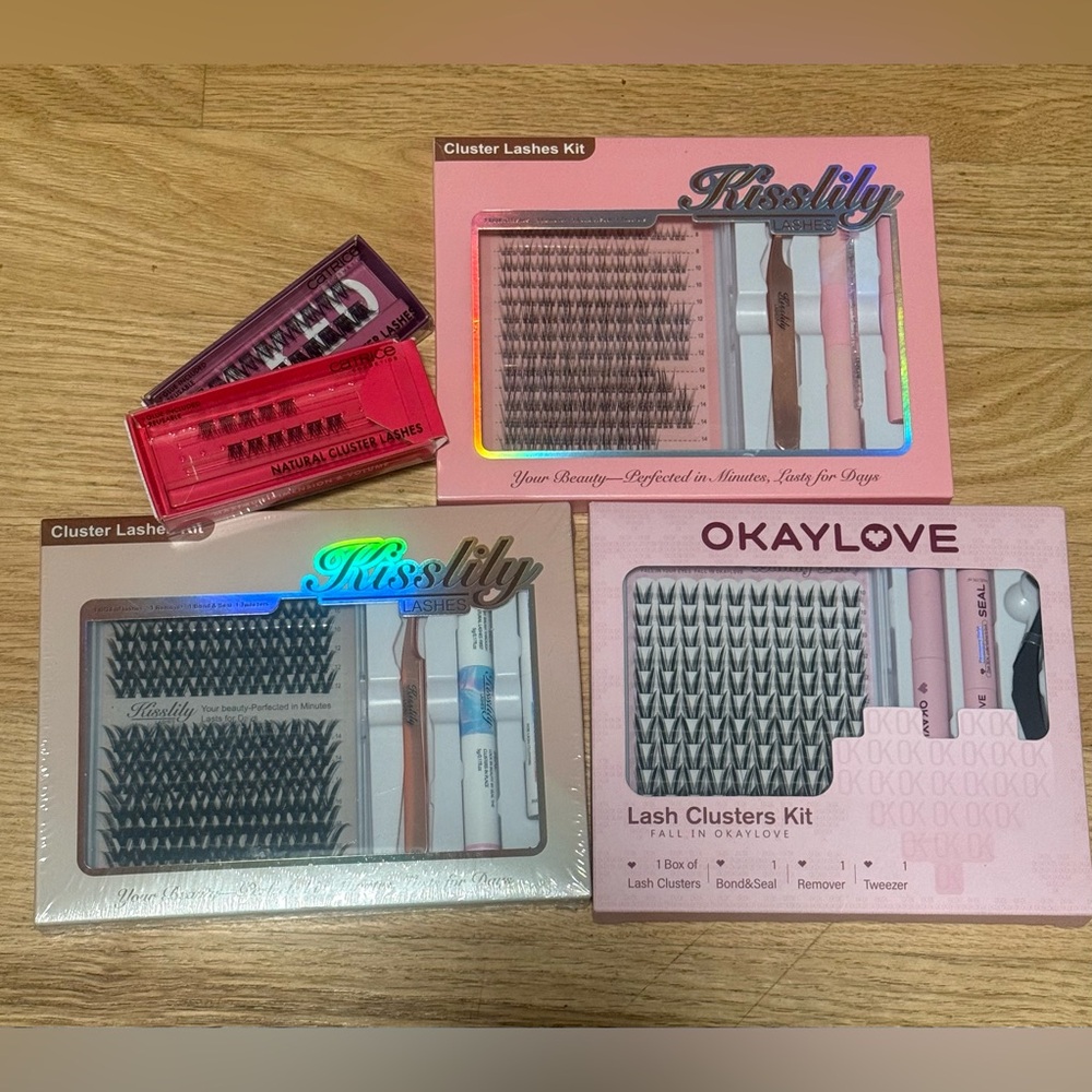 5 Boxes Cluster Lashes Kits (Lot) - Picture 2 of 6